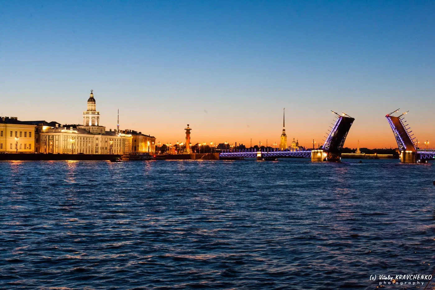 Санкт Петербург - белые ночи